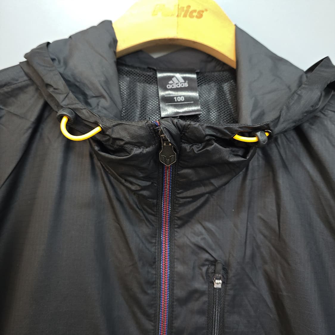 아디다스(adidas) 리오넬 메시 콜라보 후드 바람막이 100 상품이미지3