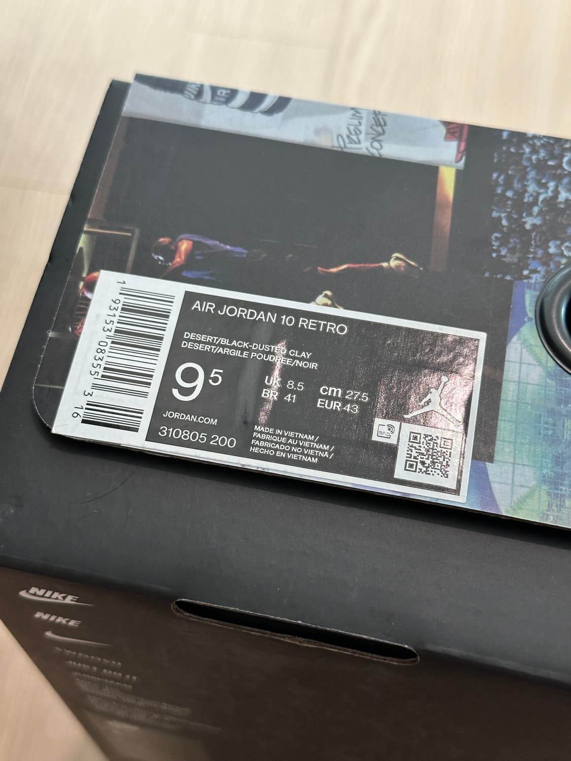 에어조던10 레트로 / 9.5 / 275 상품이미지8
