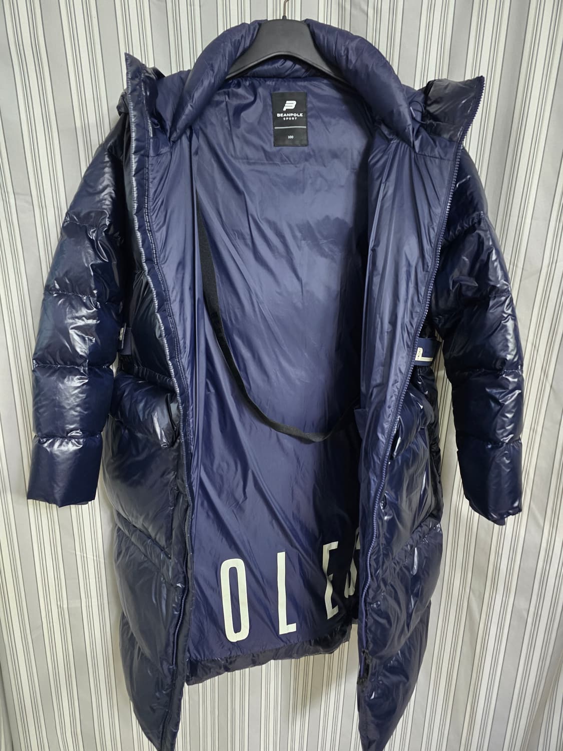 (100) 빈폴스포츠 빅포켓롱루퍼다운패딩BO9X38E04R 상품이미지4