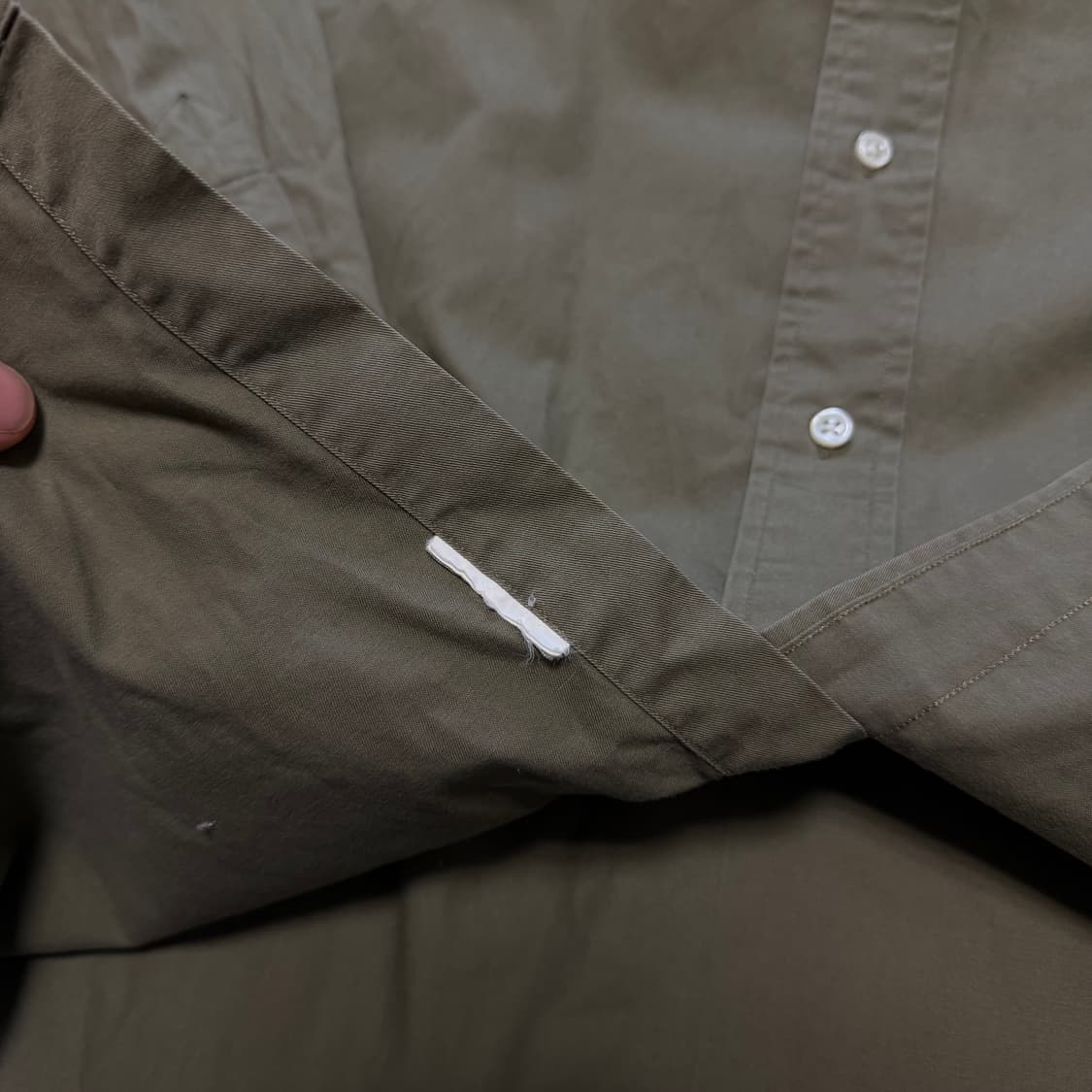 폴로 랄프로렌 카키 코튼 셔츠 상품이미지3