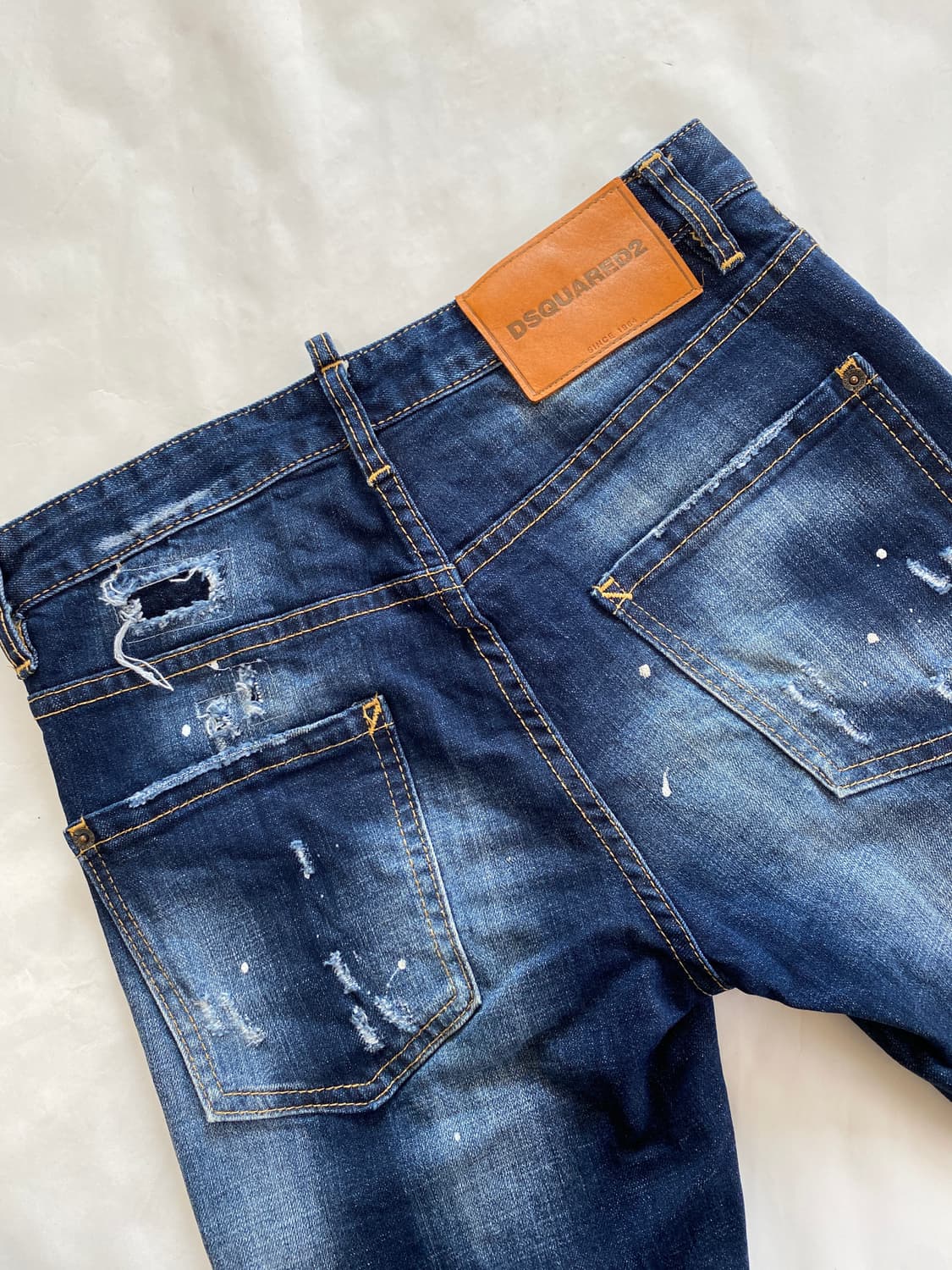 DSQUARED2 디스퀘어드 페인팅 디스 데님 46 상품이미지1