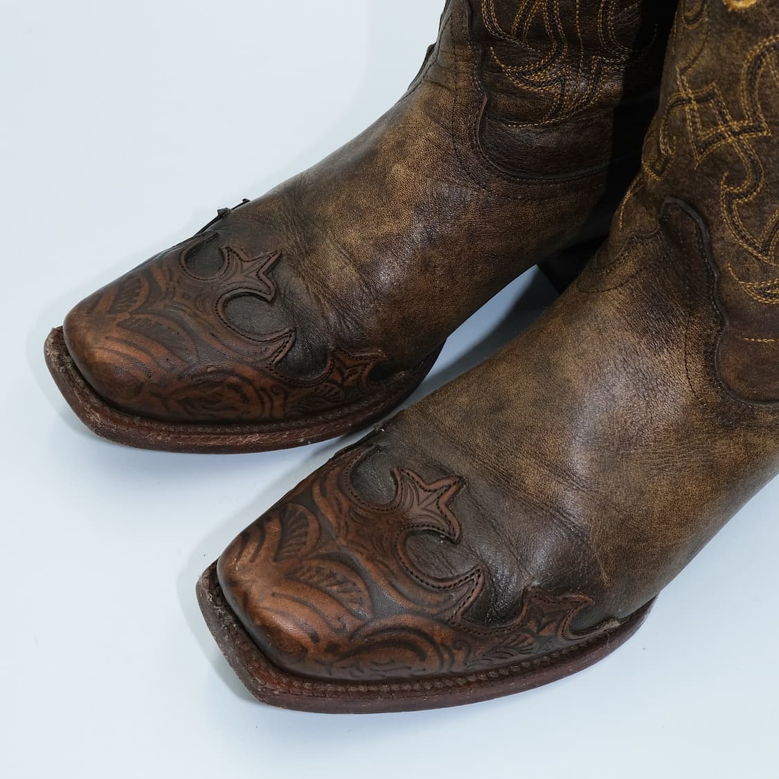 빈티지 토니 라마 웨스턴 레더 부츠 9.5B(260)사이즈 BT26004 상품이미지5