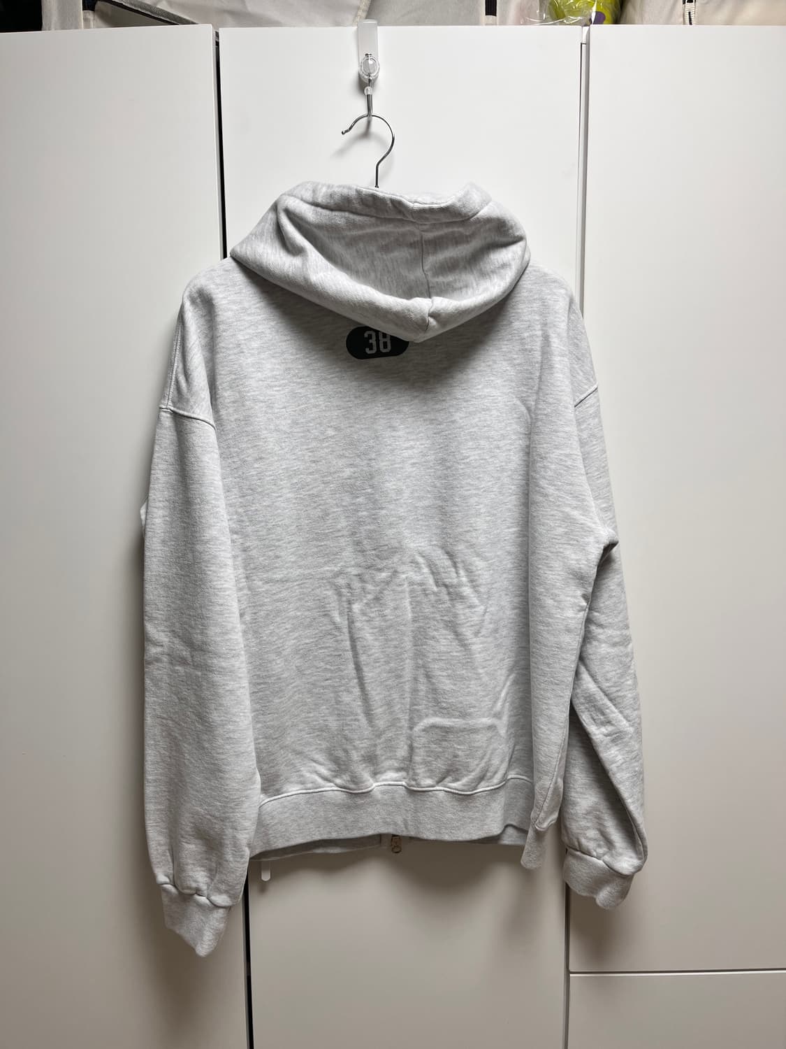 암피스트 DTR DC ZIP UP HODDIE 멜란지그레이 M사이즈 상품이미지4