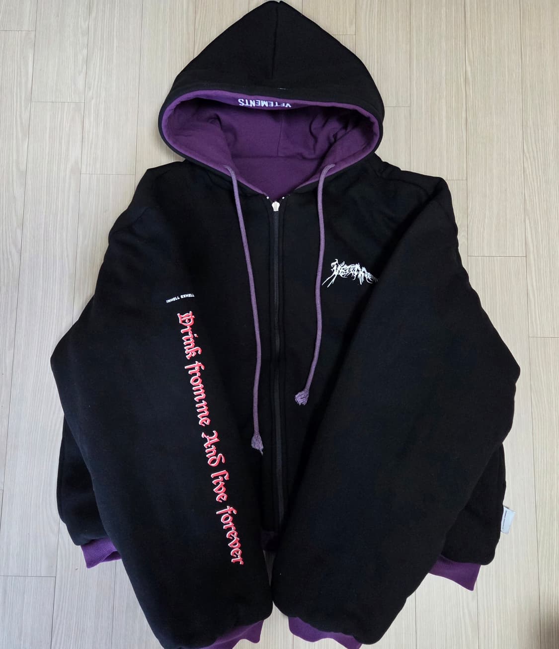 베트멍 리버시블 후드집업 상품이미지1