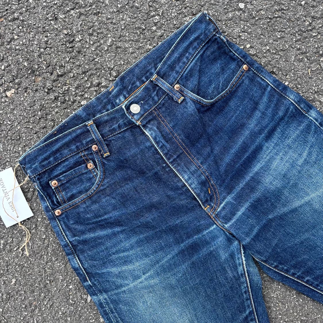 90s 일본 리바이스 502 빅e 셀비지 상품이미지6