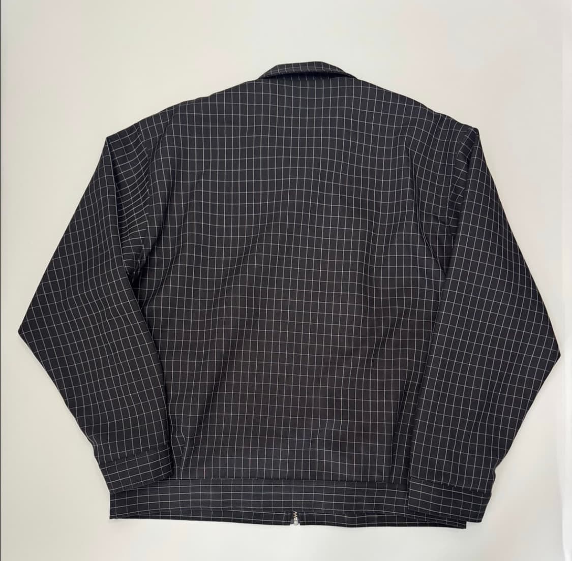 위캔더스 21ss 윈도우 체크 집업 자켓 L 상품이미지2