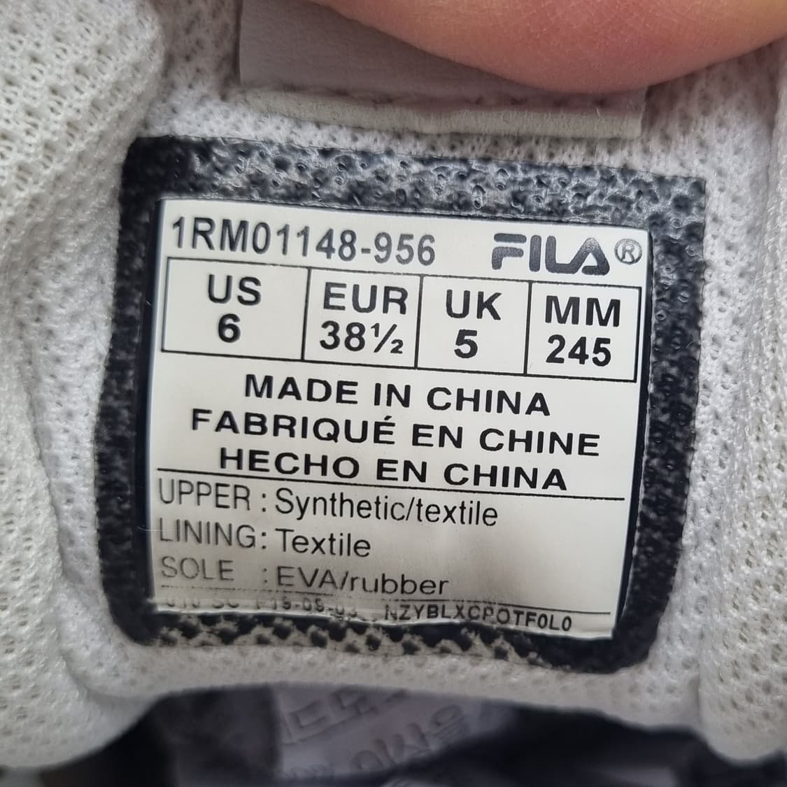 휠라 프리즘 홀로그램 운동화 245. 상품이미지6