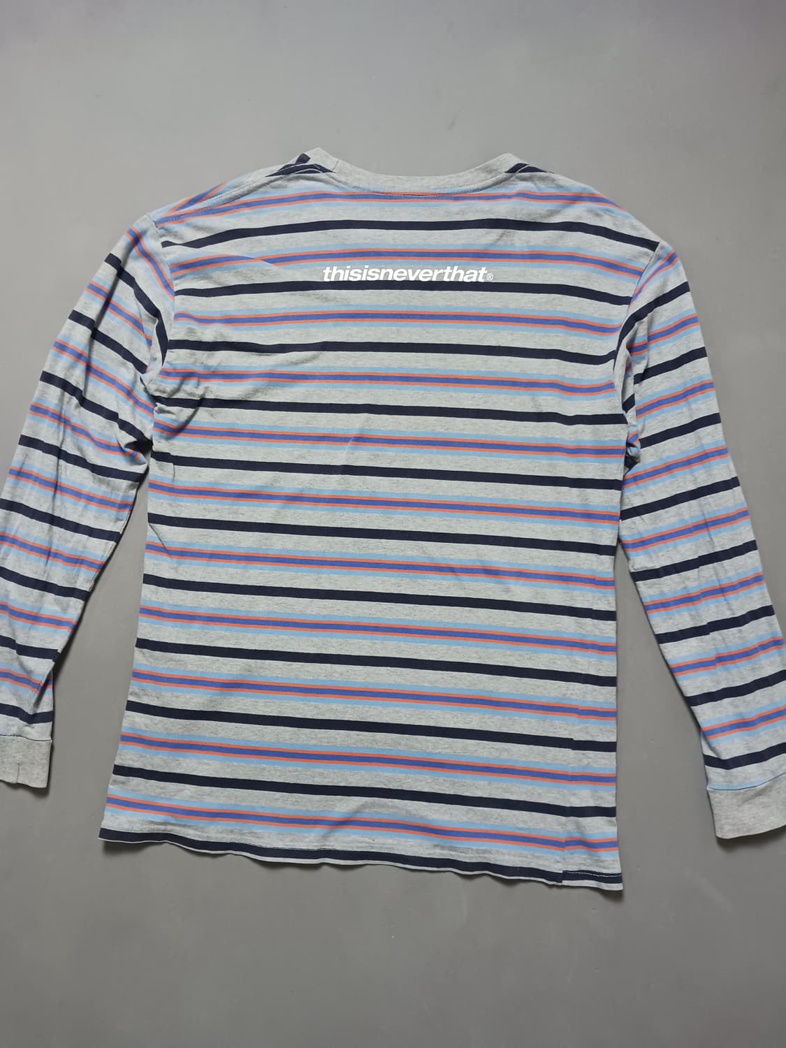 [M] 디스이즈네버댓 멀티 스트라이프 티셔츠 상품이미지7