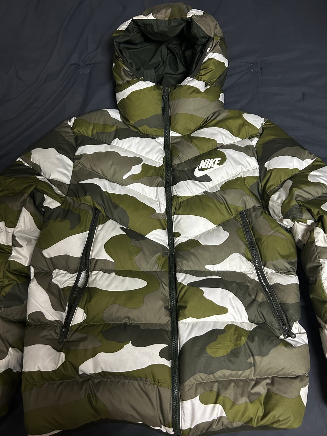 나이키 카모 패딩 L 상품이미지1