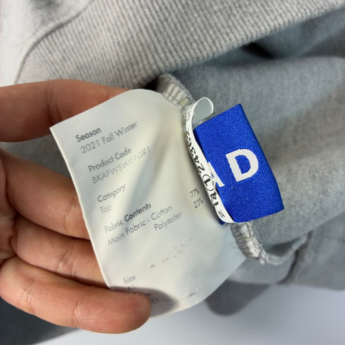 Adererror   아더에러 체스트 애드모어 로고 맨투맨 상품이미지7