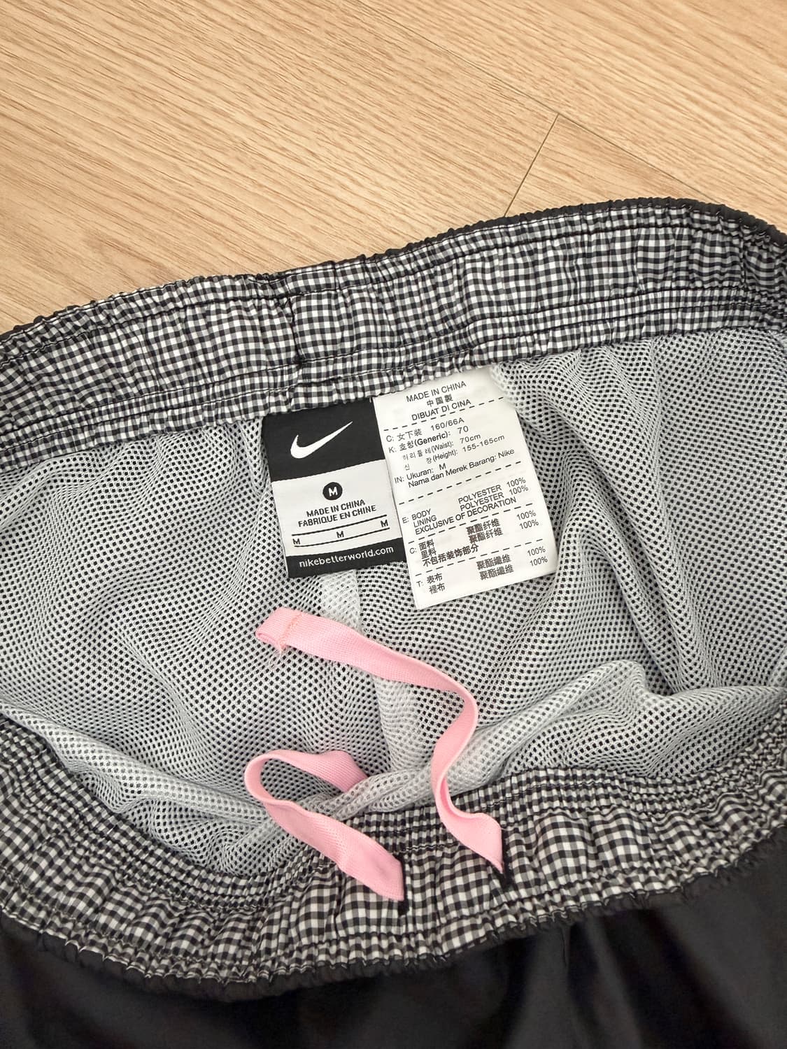 nike 나이키 핑크로고 크롭 조거팬츠 상품이미지5