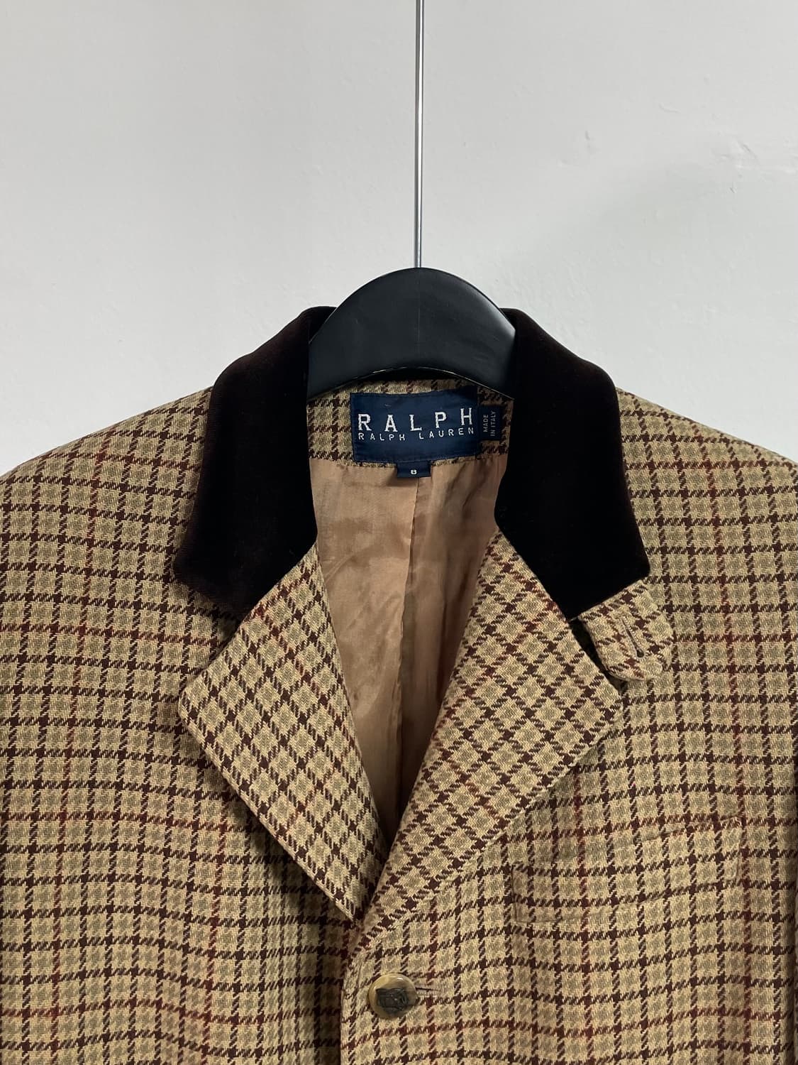 폴로 랄프로렌 우먼스 체크 블레이저 (on.321) 상품이미지2