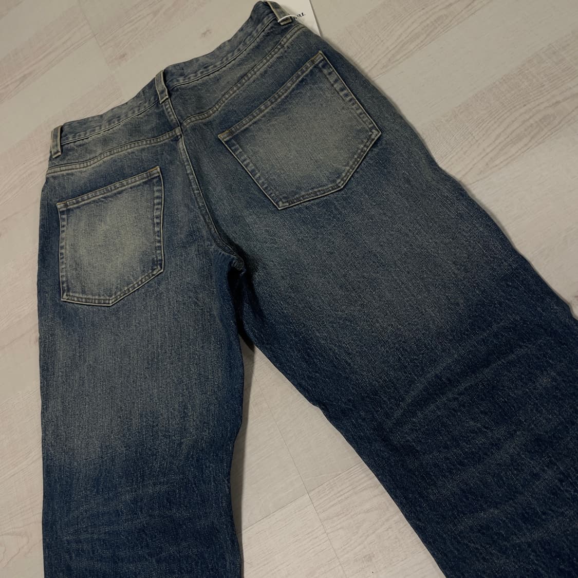 토니웩 워싱 데님팬츠 샘플 상품이미지1