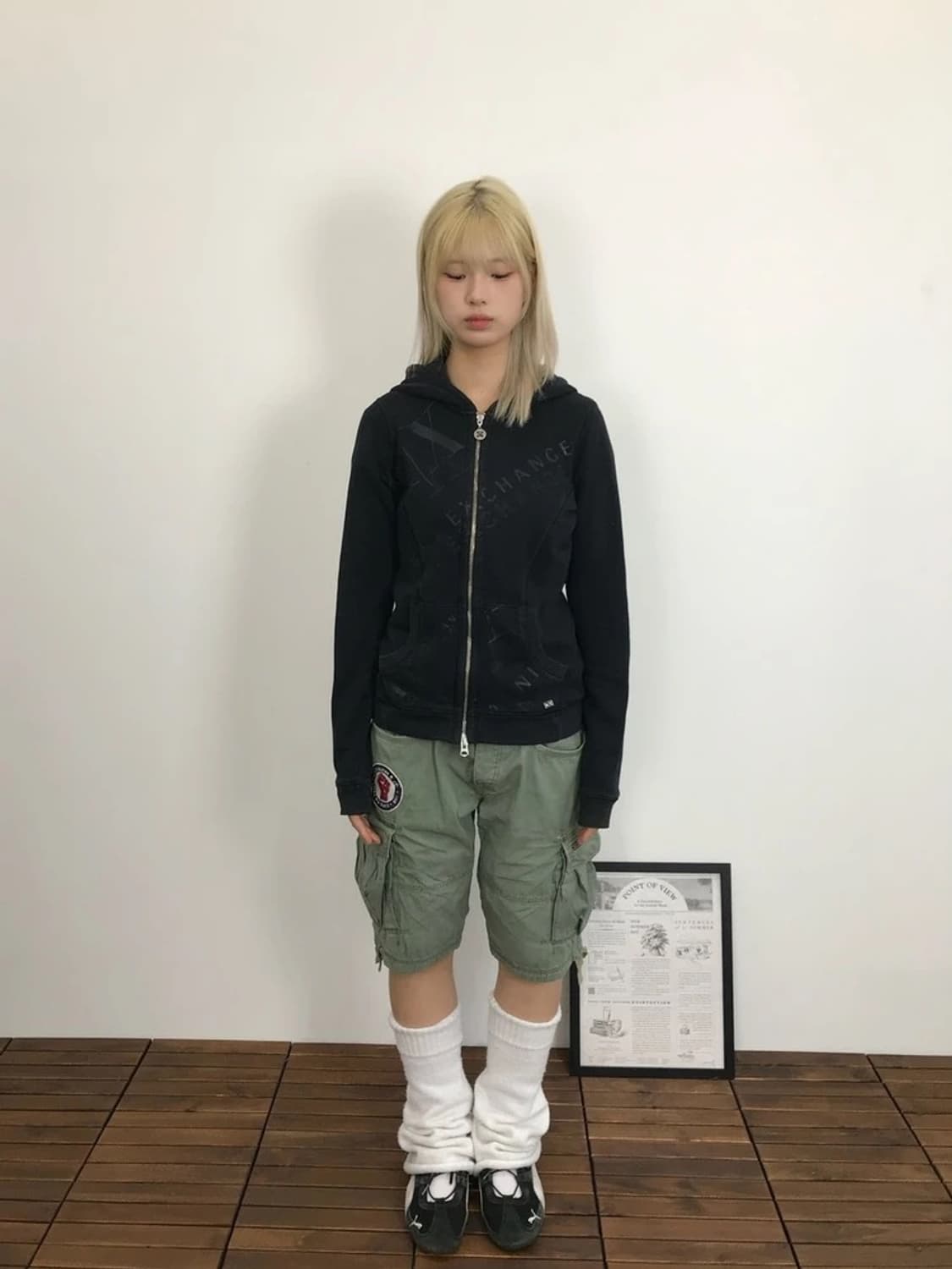 Armani Exchange Zip Hoodie 상품이미지2