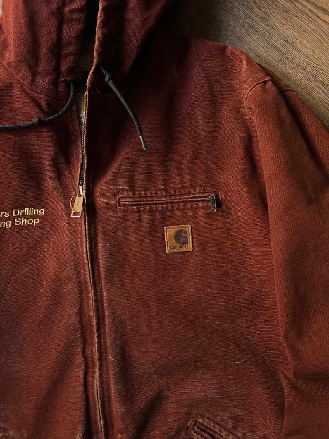 [L]칼하트 J141 시에라 클레이 레드 벽돌색 상품이미지4