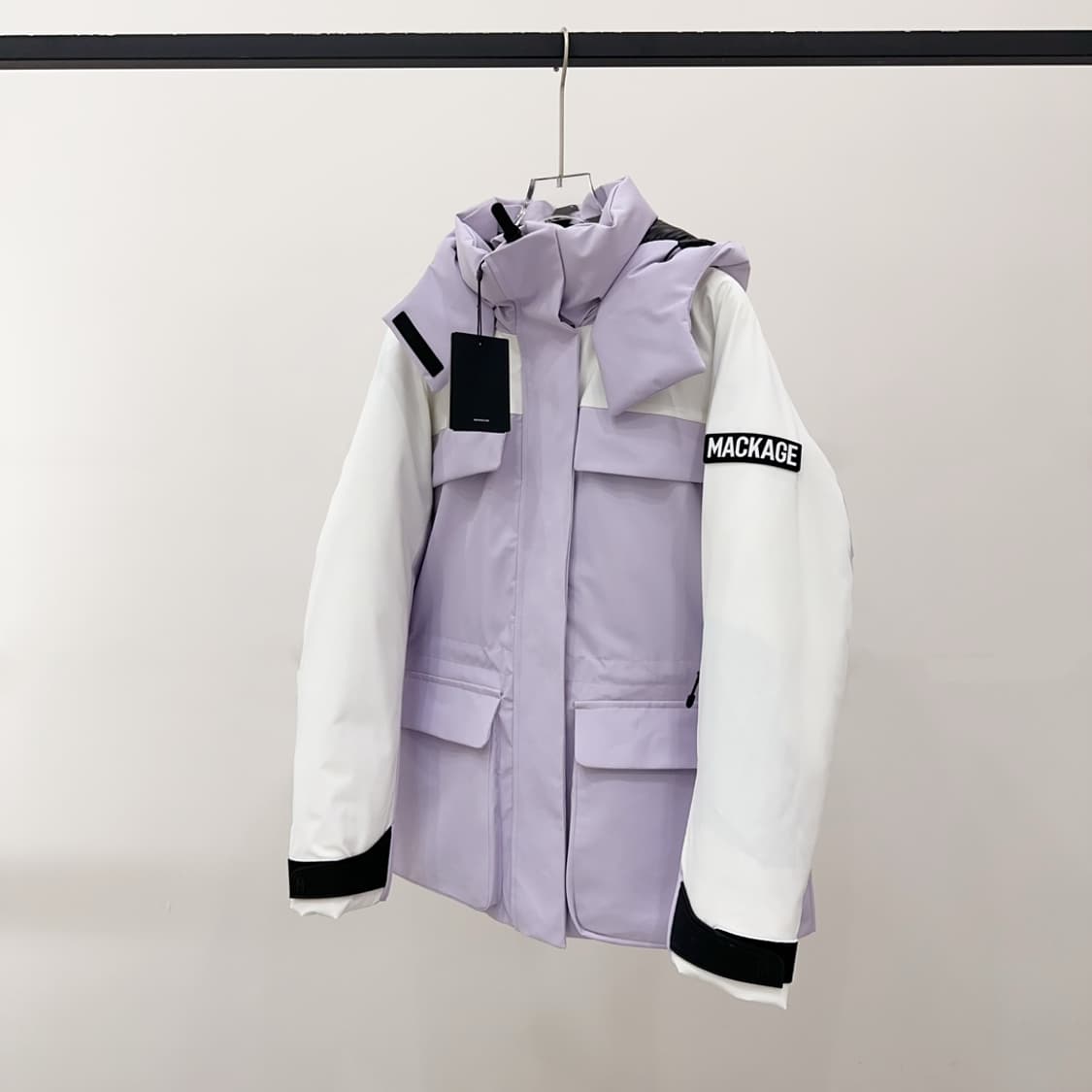 맥카지 딕슨 커플 커플 숏 패딩 스키복 상품이미지2