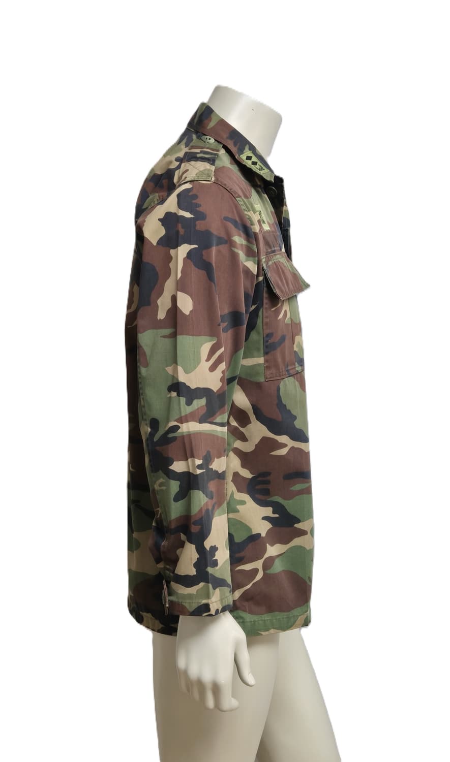 육군 구형 3군지사 병참 중위 초기형 동계 전투복 상의 자켓 (M) 상품이미지3