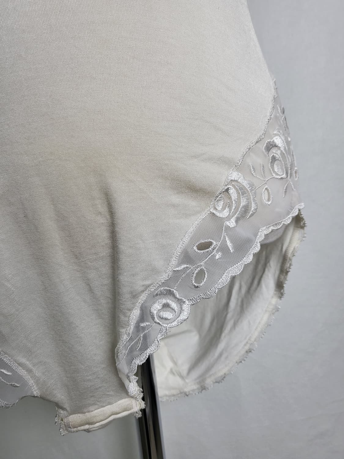 빈티지 화이트  로즈 바디수트 상품이미지4