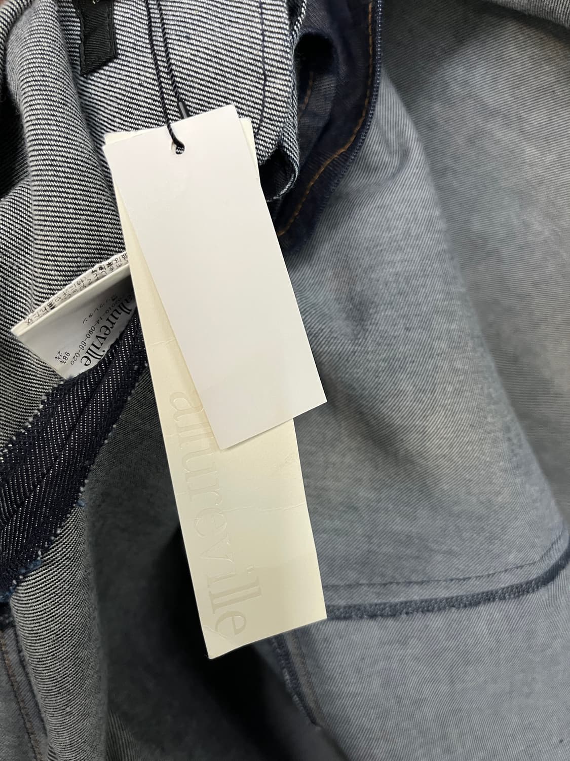  ALLUREVILLE 데님 원피스 상품이미지9