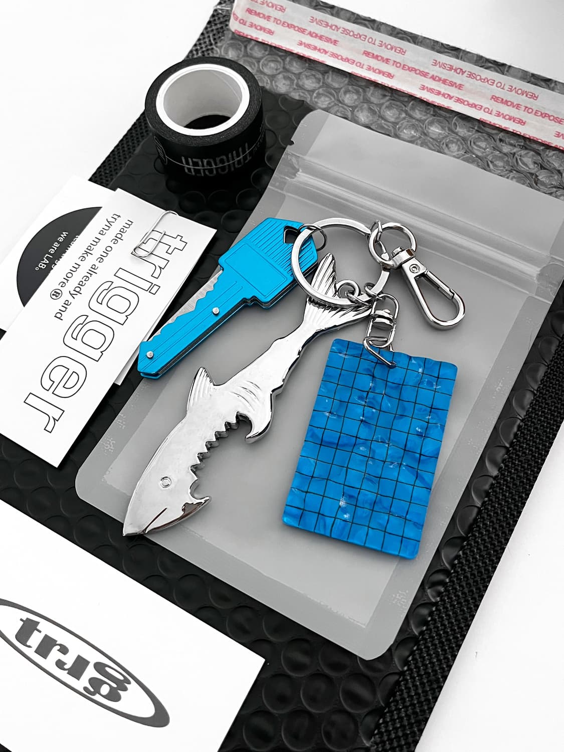 𝐃𝐞𝐞𝐩 𝐒𝐞𝐚 𝐁𝐥𝐮𝐞🌊 키링 상품이미지3