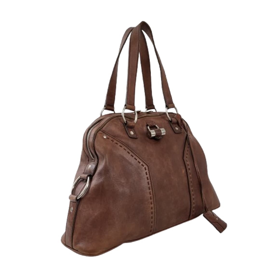 정품 생로랑(입생로랑) 뮤즈백 오크브라운 상품이미지2