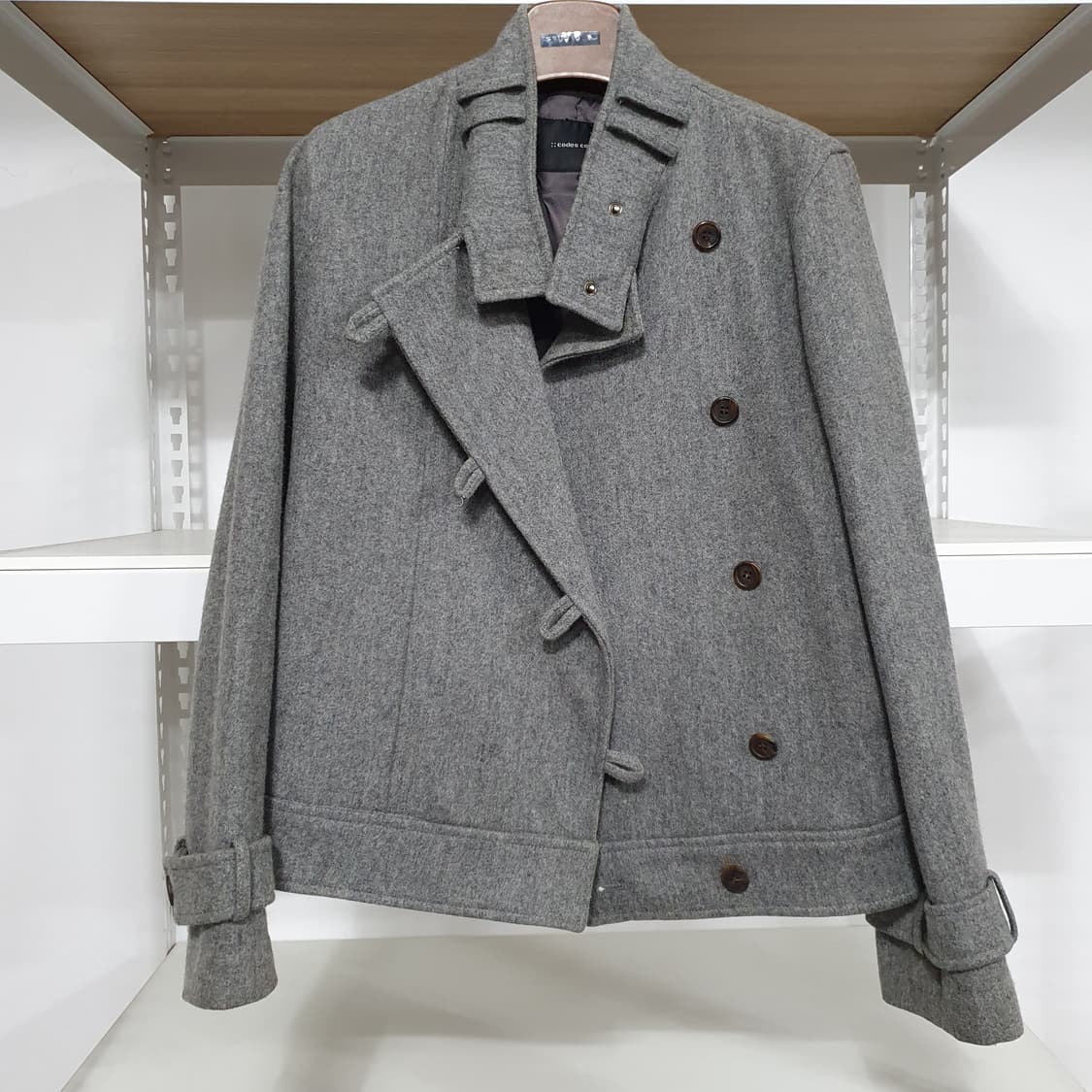 (M) 코데즈컴바인 모 하이넥 크롭 재킷 상품이미지3