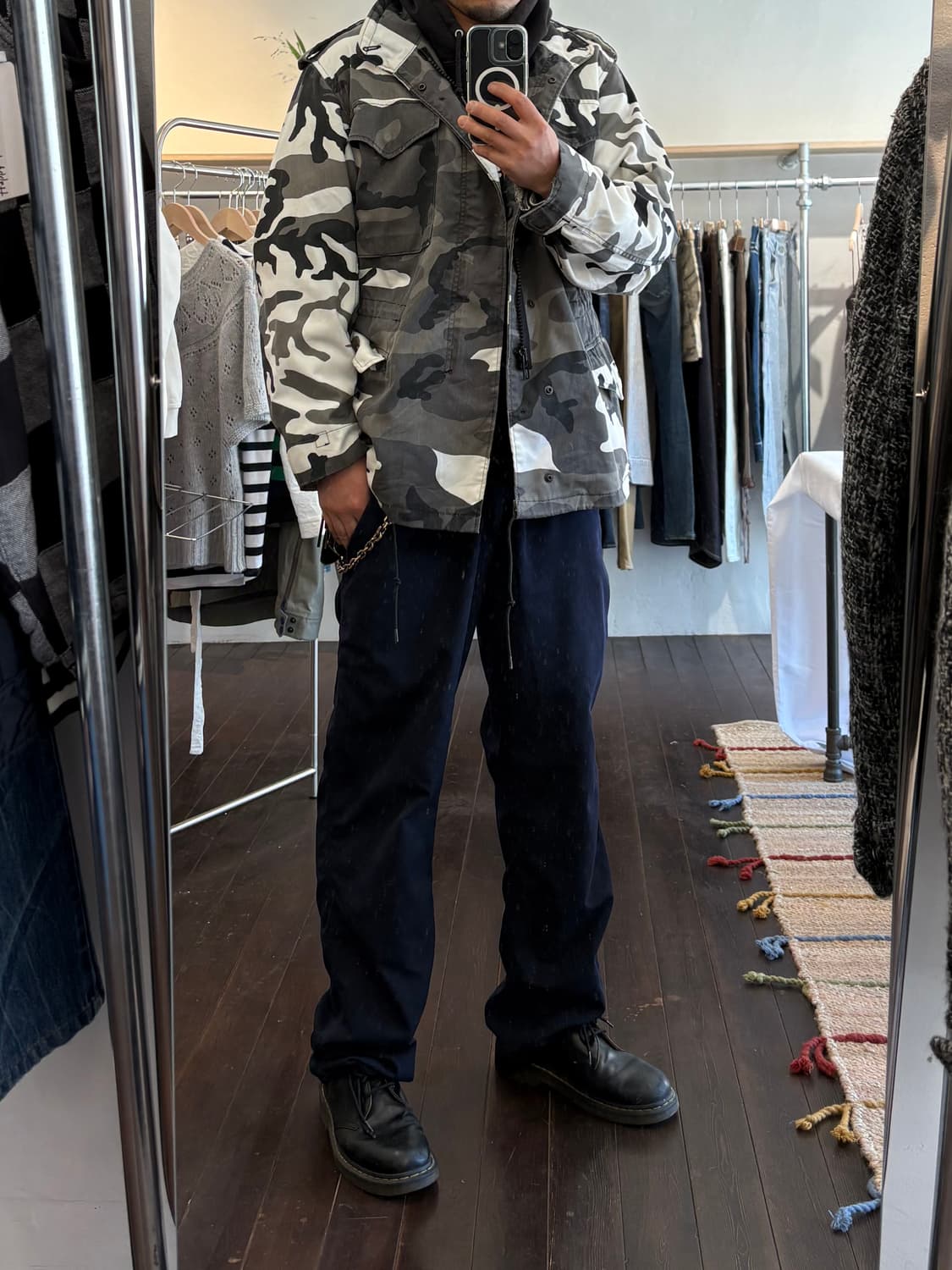 알파인더스트리 90년대 밀리터리 자켓 m65 상품이미지6