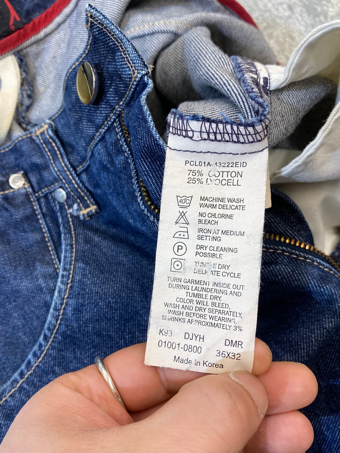 [34-35] 00s Levi's 리바이스 엔지니어드 루즈핏 데님팬츠 상품이미지8