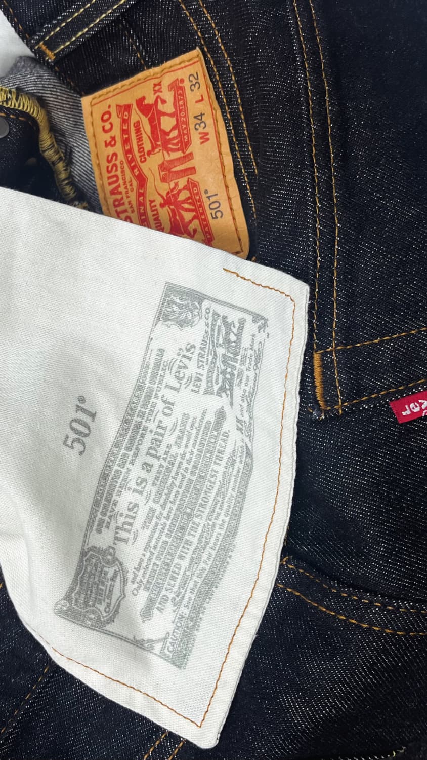 리바이스 501 블랙 상품이미지7