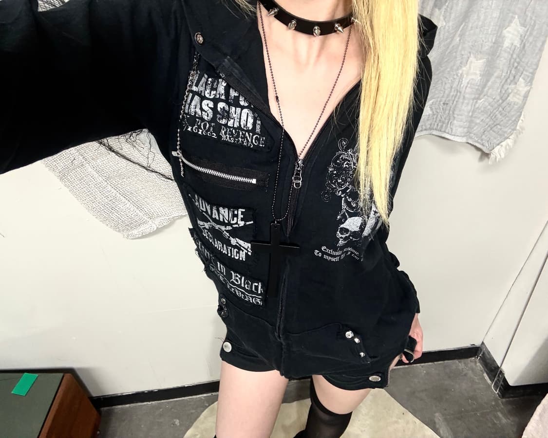 sexpotrevenge zip-up hoodie 상품이미지3