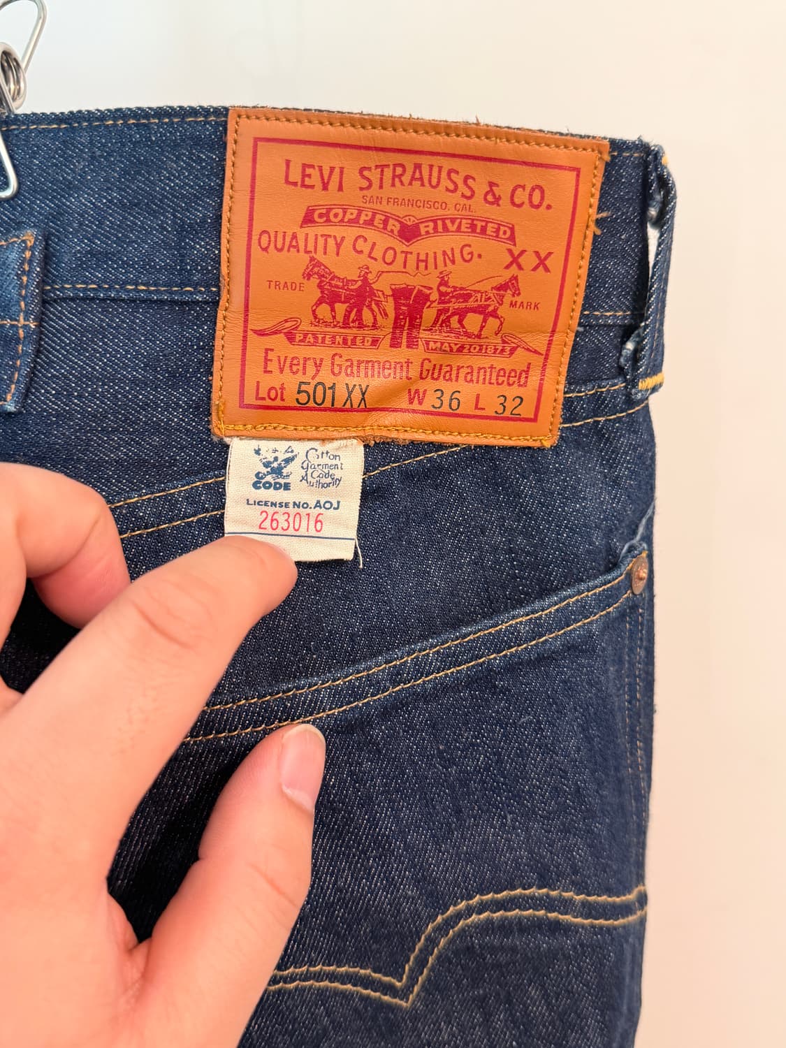 리바이스 lvc 43501. 36사이즈 상품이미지3