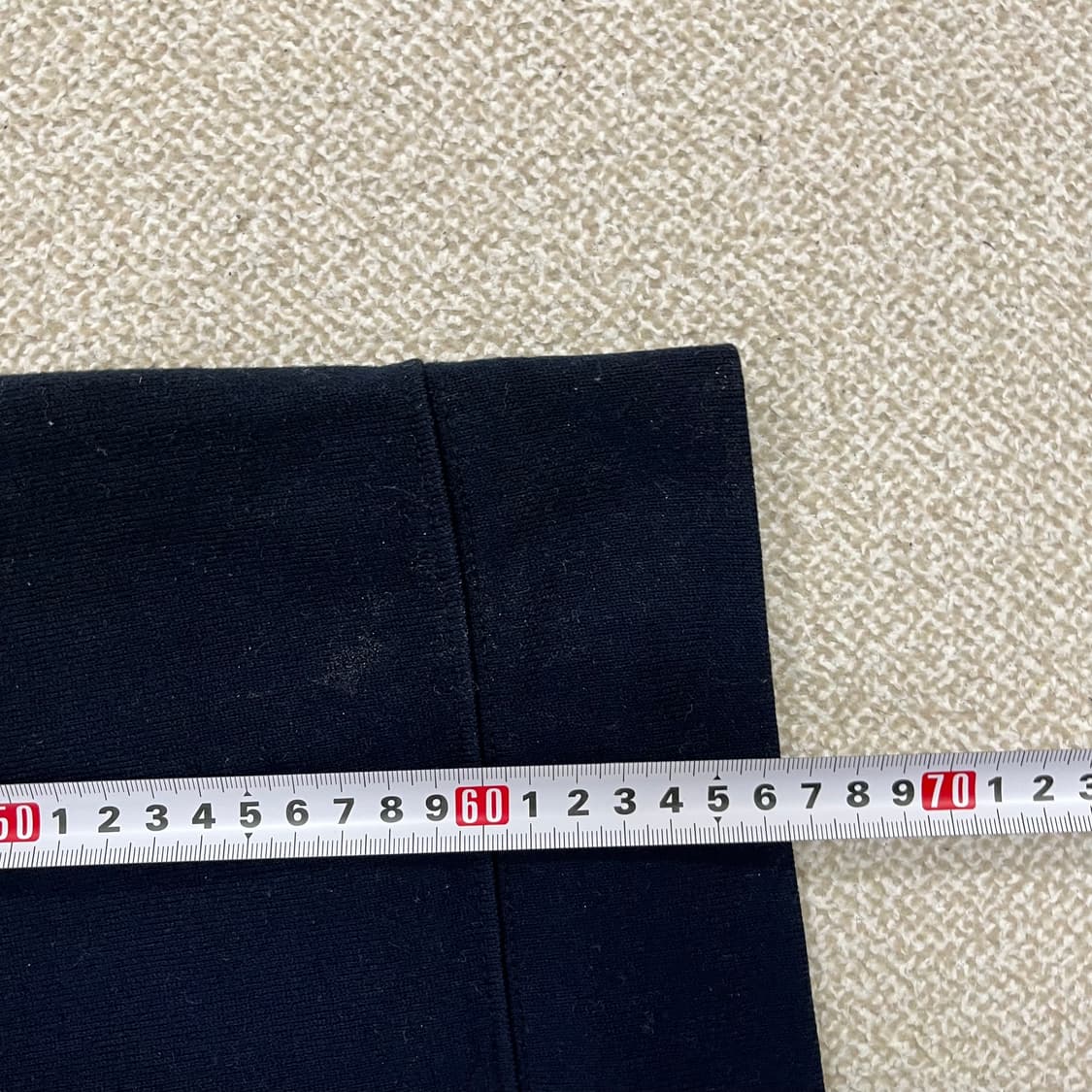 실측확인 빈티지 하트로고 네이비 가디건 0126M 상품이미지4