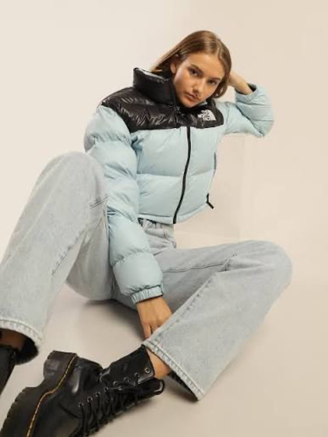 노스페이스 700 눕시 숏패딩 상품이미지2