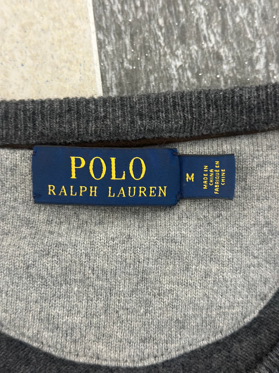 폴로 랄프로렌 폴로베어 차콜 메리노울 니트  상품이미지9