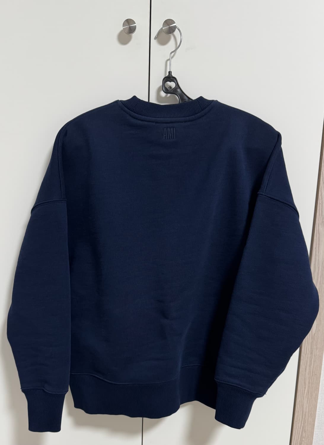 아미 파리스 자수 맨투맨 [XXS] 상품이미지2