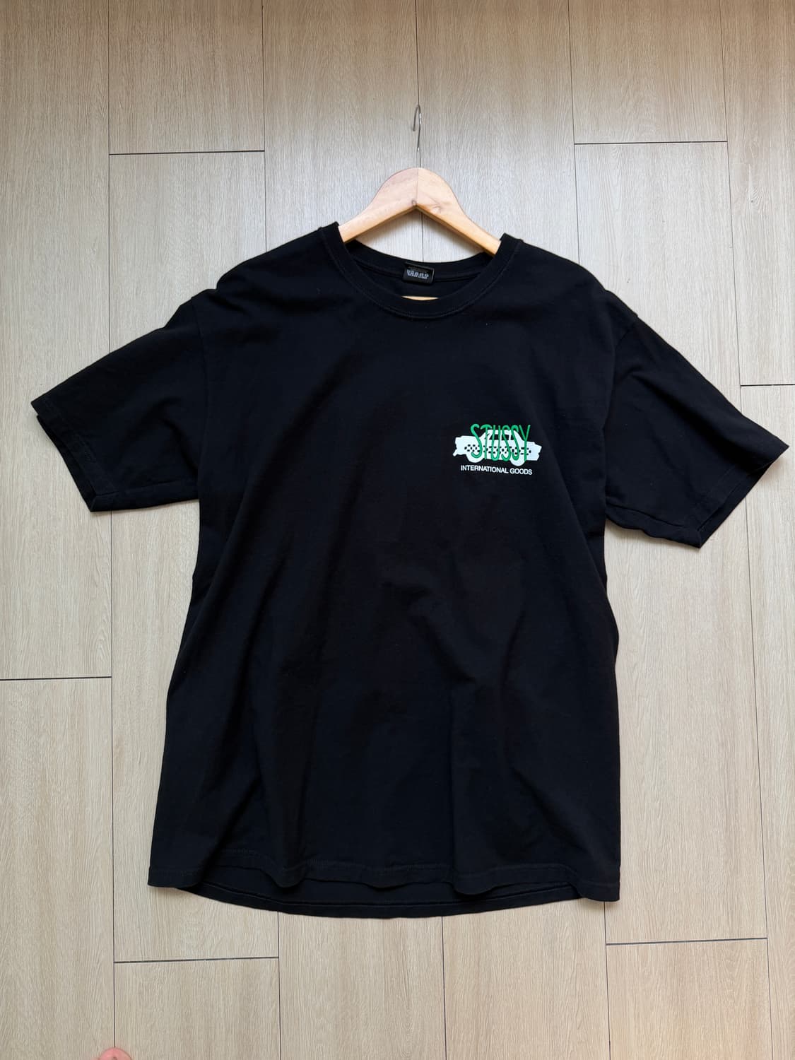 스투시 택시 티셔츠 블랙 L 상품이미지1