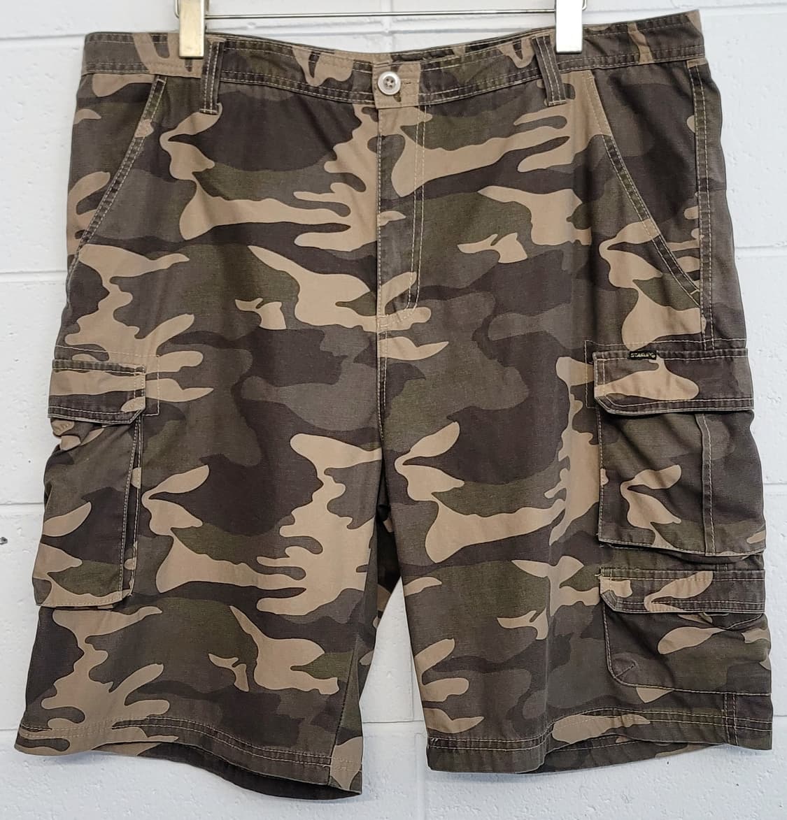 [40인치] 스탠리(STANLEY) 카모 밀리터리 하프팬츠(반바지) 판매 상품이미지1