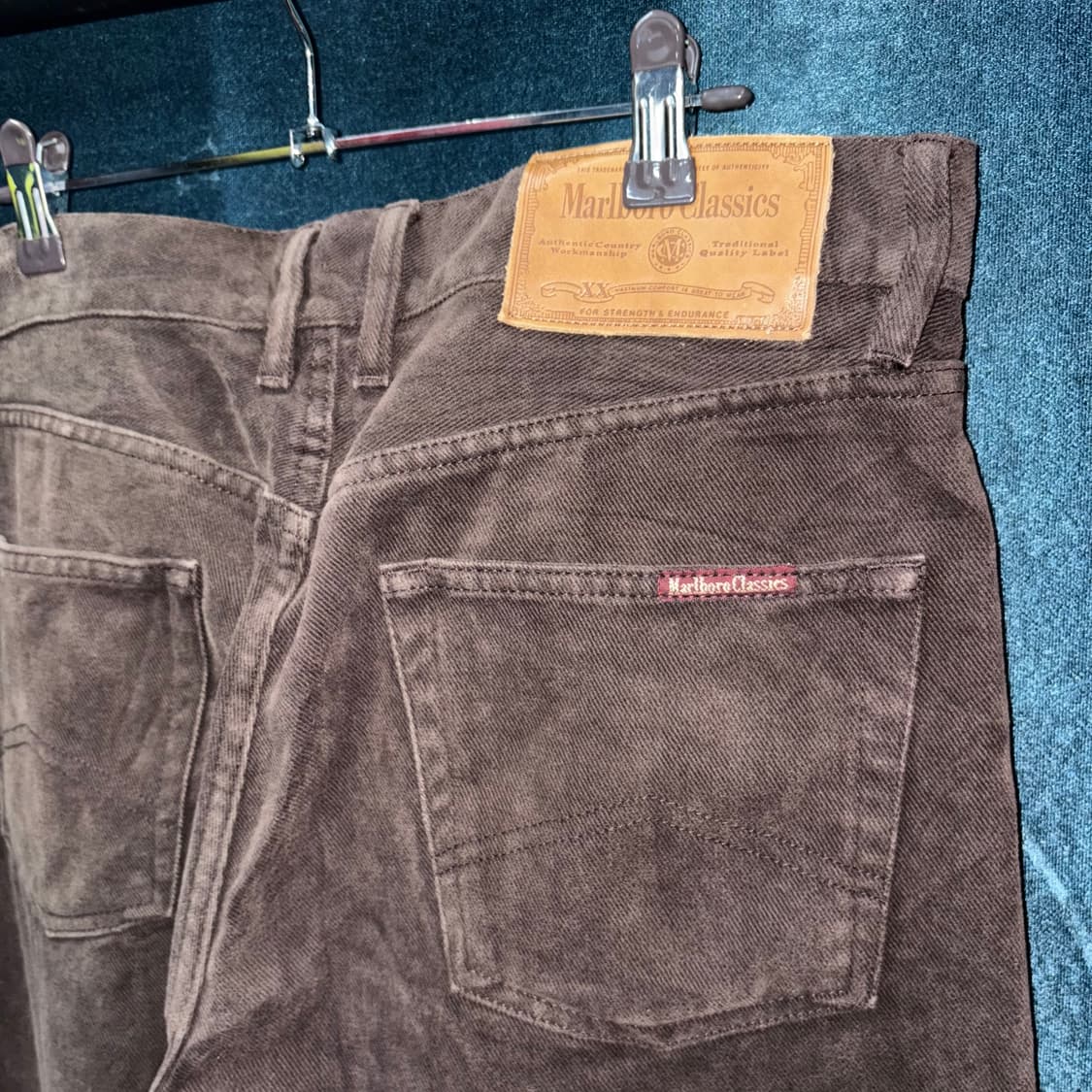 (33) 말보로 클래식 다크 브라운 골덴 팬츠  상품이미지5