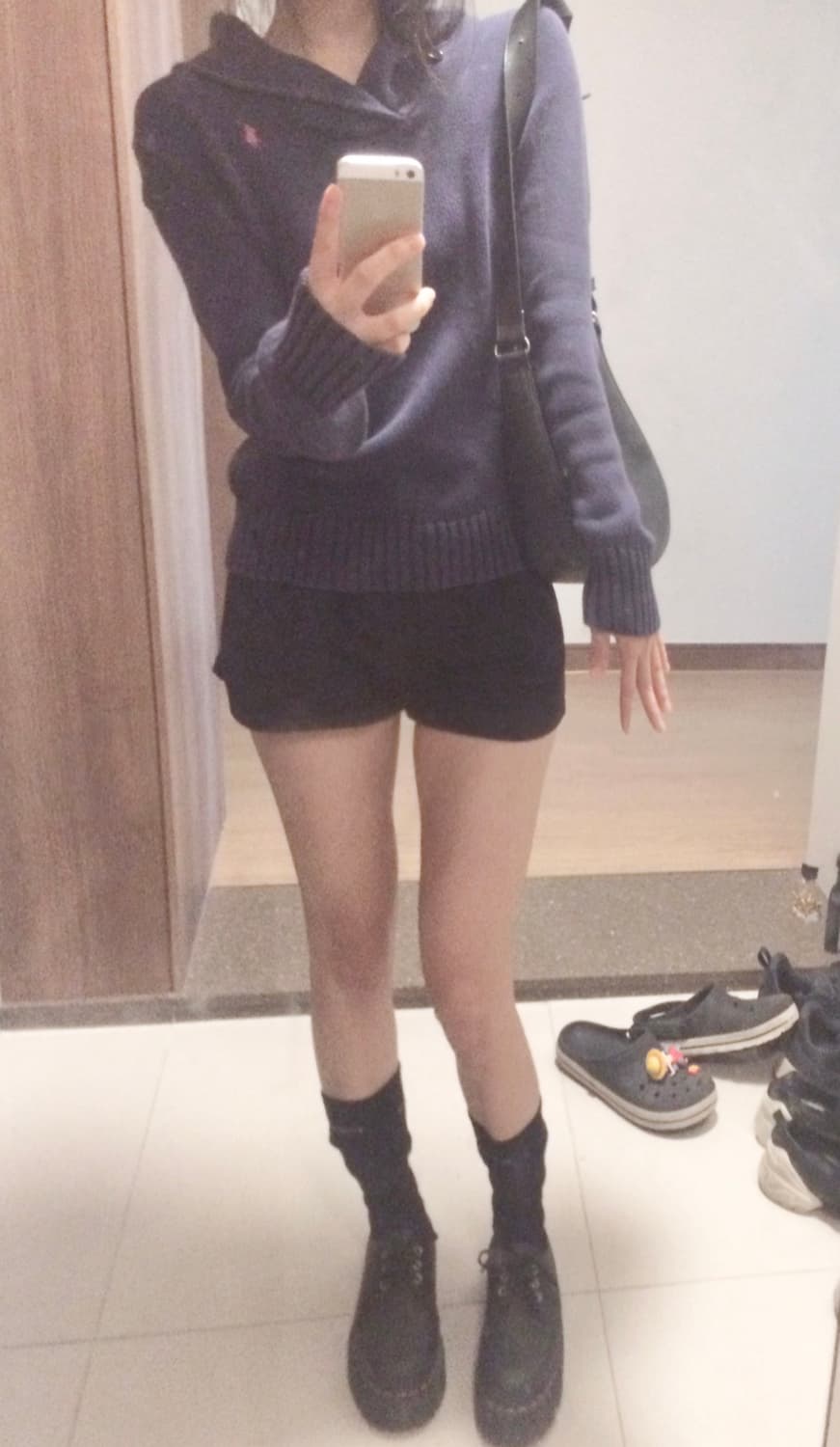 폴로 니트 후드 넥카라 숄카라넥 골지 립 상품이미지1