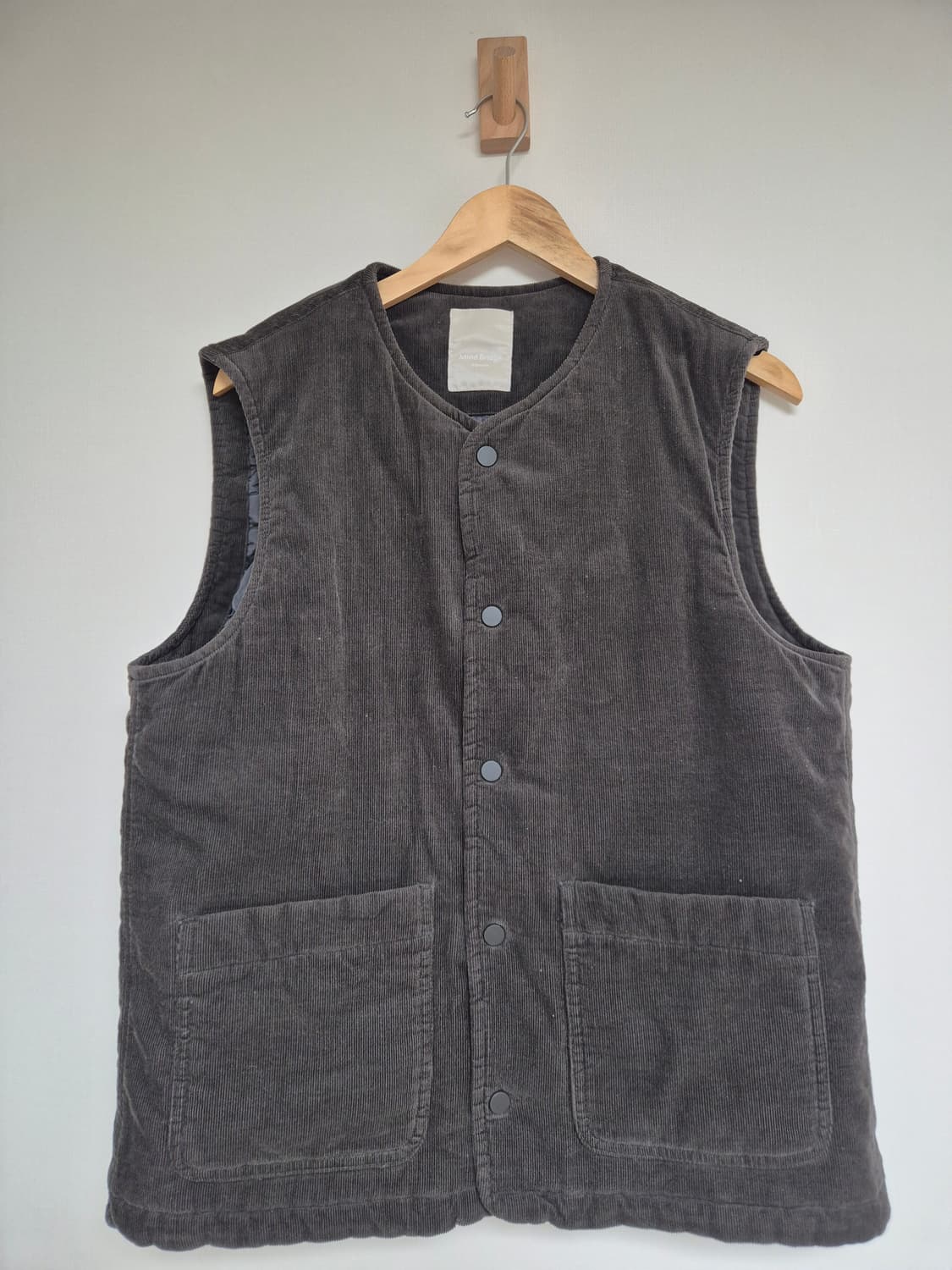 [105]마인드브릿지 패딩베스트 다크브라운 상품이미지1