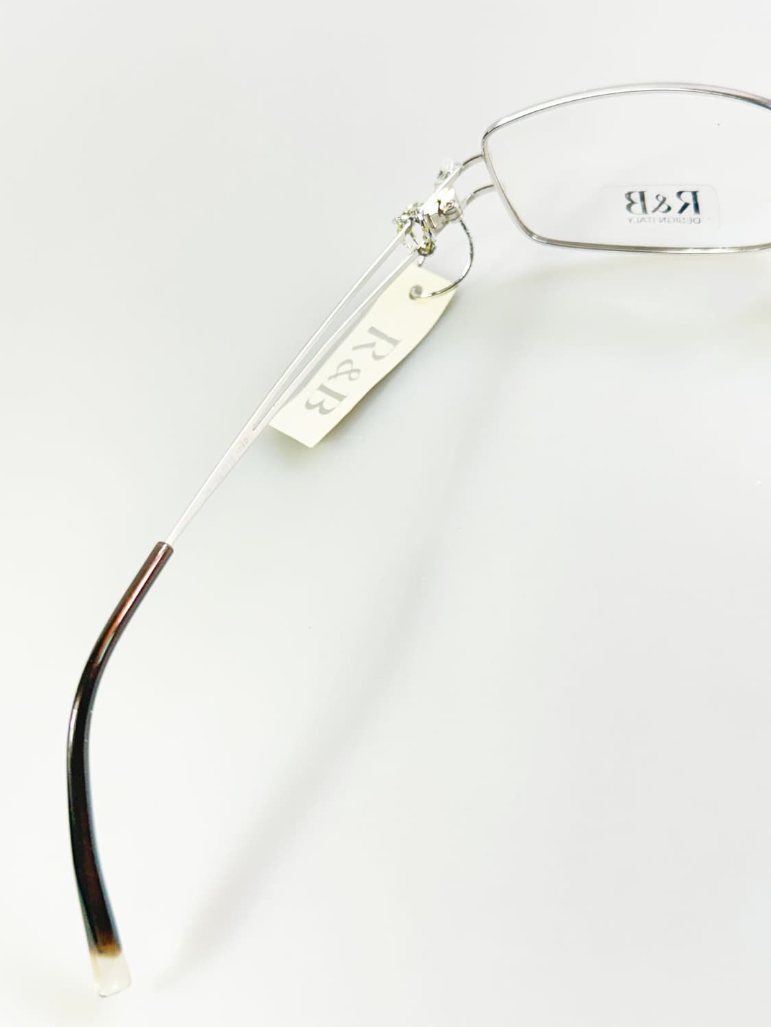 R&B EYEWEAR 실버 슬림 스퀘어 메탈 빈티지 안경 상품이미지7