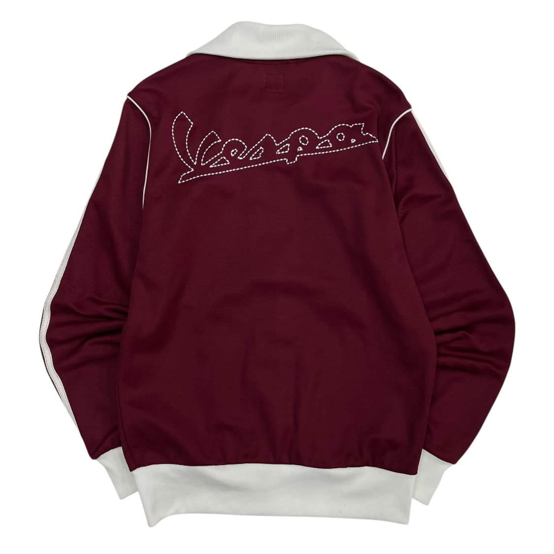 아디다스 x 베스파 화이트배색 버건디 트랙탑 100 상품이미지5