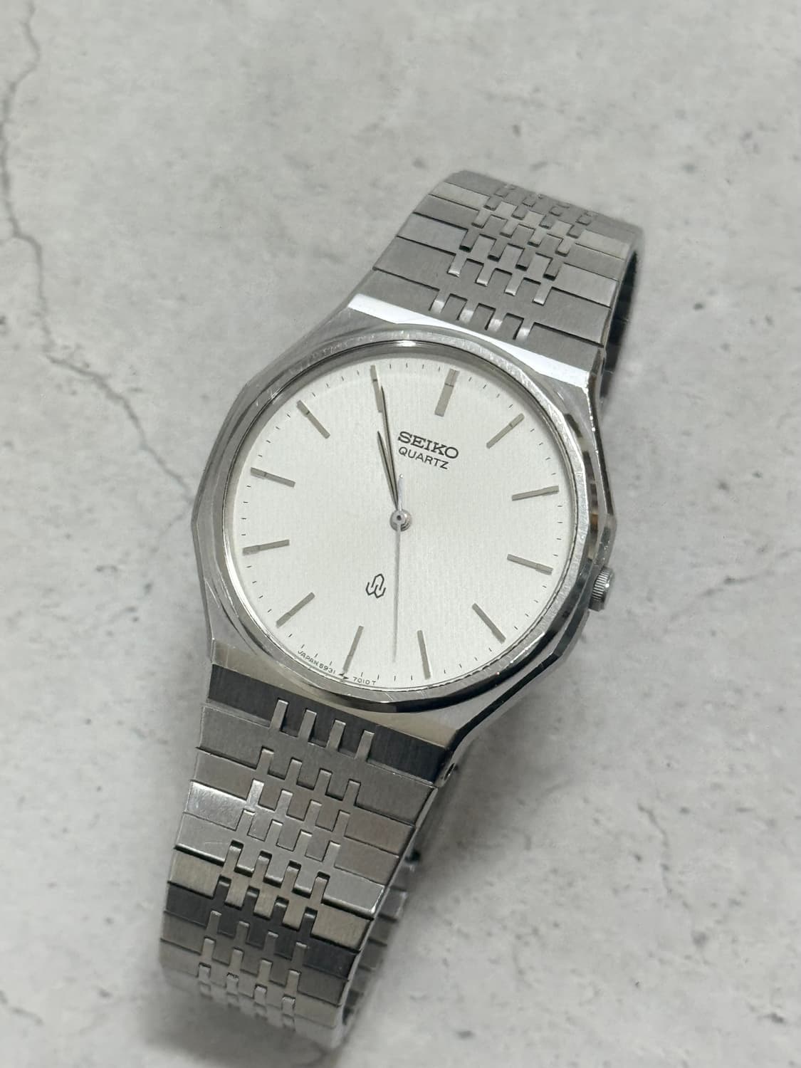 80s 빈티지 세이코 옥타곤 쿼츠 상품이미지2