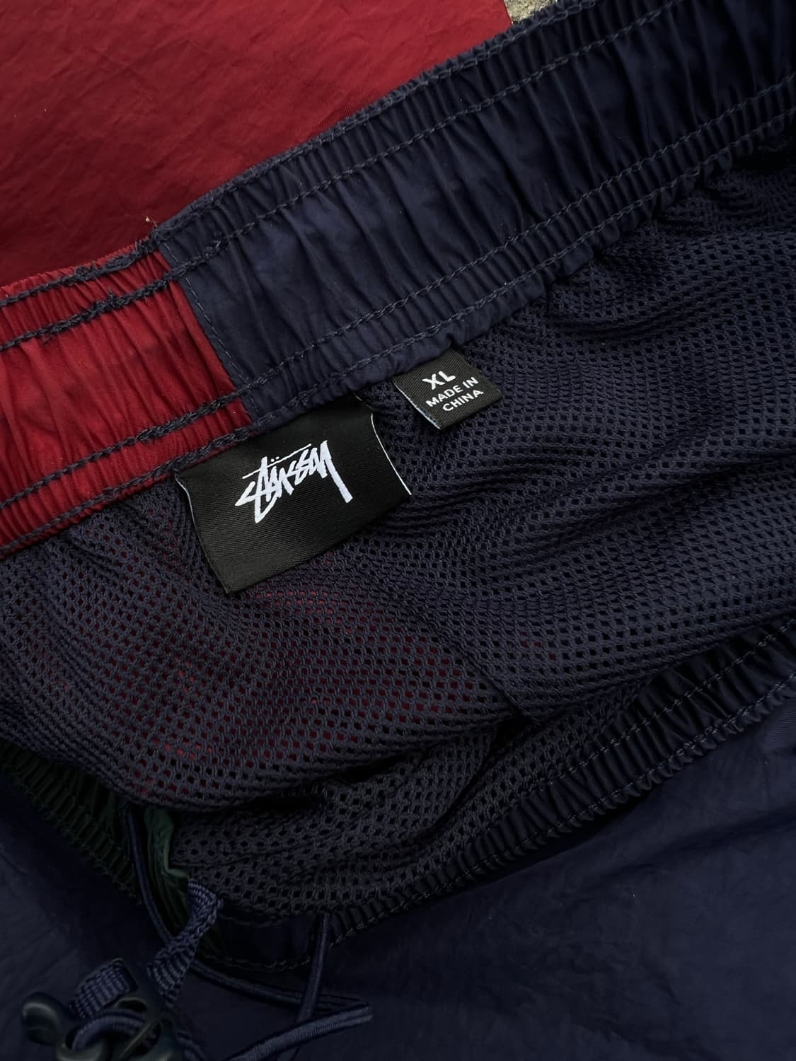 Stussy 스투시 믹스컬러블록 나일론 조거팬츠 상품이미지5