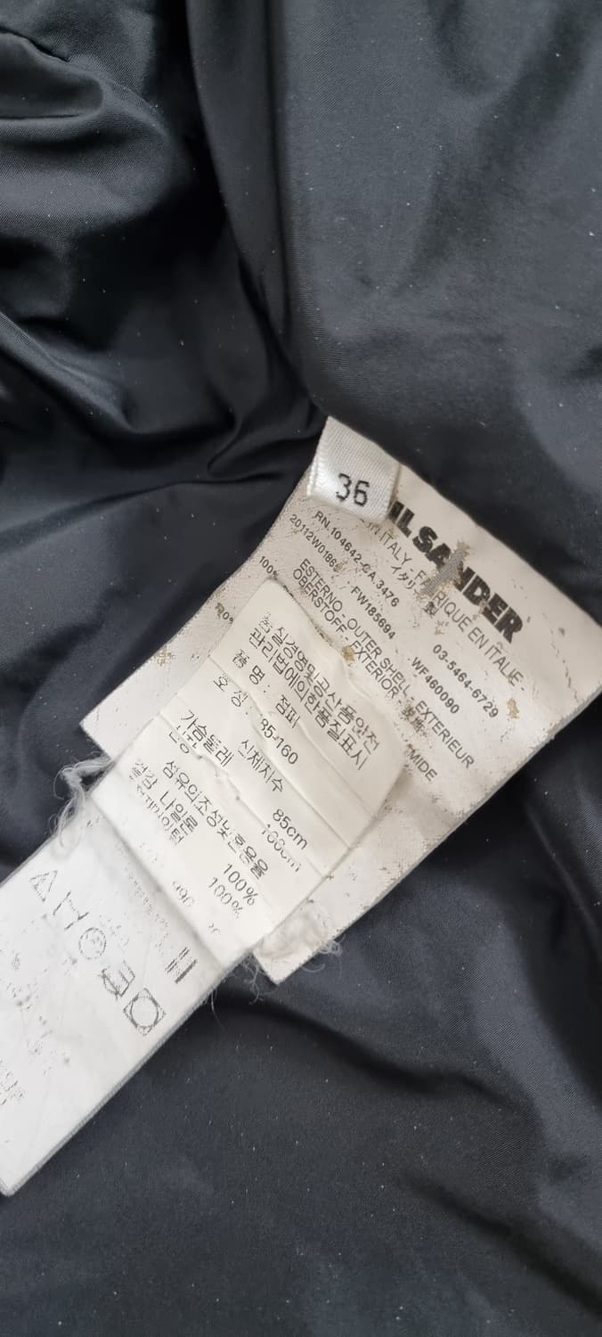 질샌더 닥다운 롱 패딩 36size _ 여성 S 추천 상품이미지10