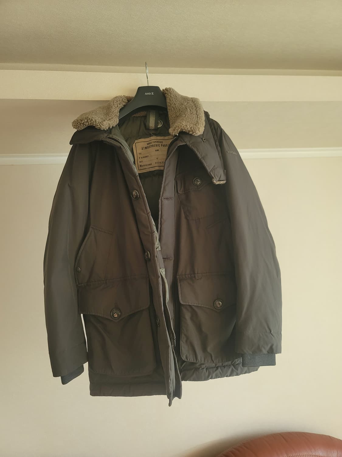 히스토리노르지 엣모스페릭 파카 105  키키색 상품이미지1