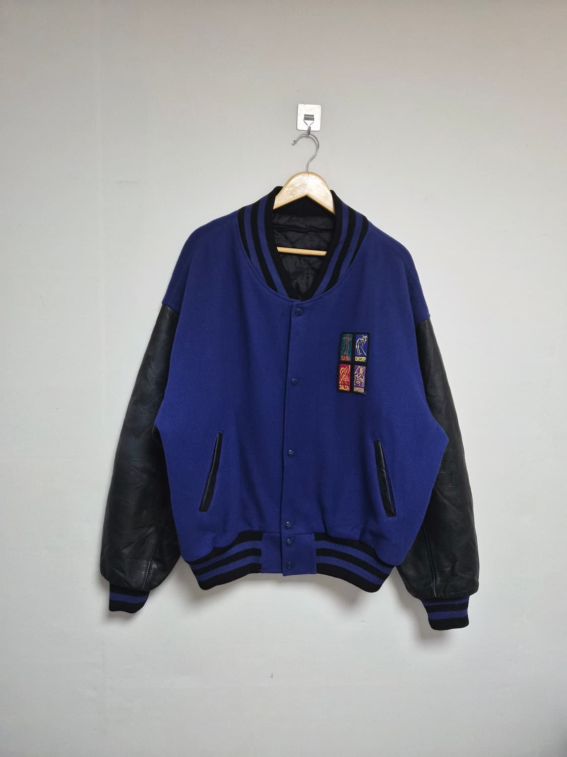 아메리칸빈티지USA 가죽 바시티 점퍼 XL사이즈- J62 상품이미지1