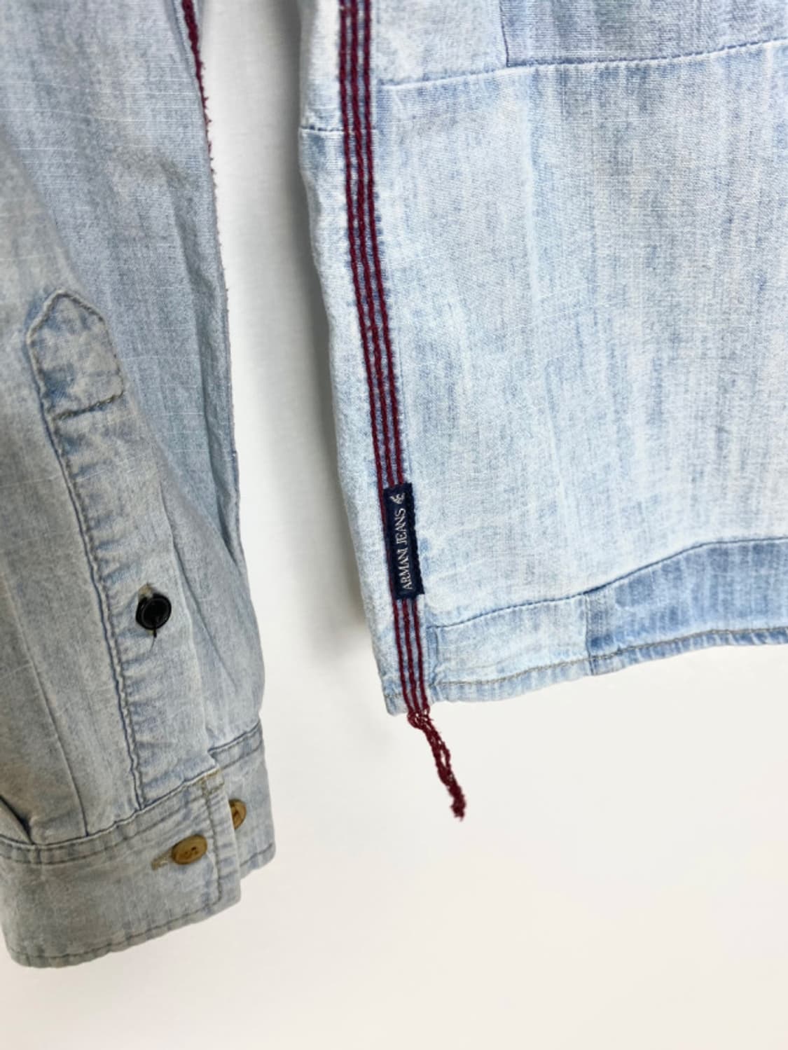 ARMANI JEANS patch work denim shirts 상품이미지9