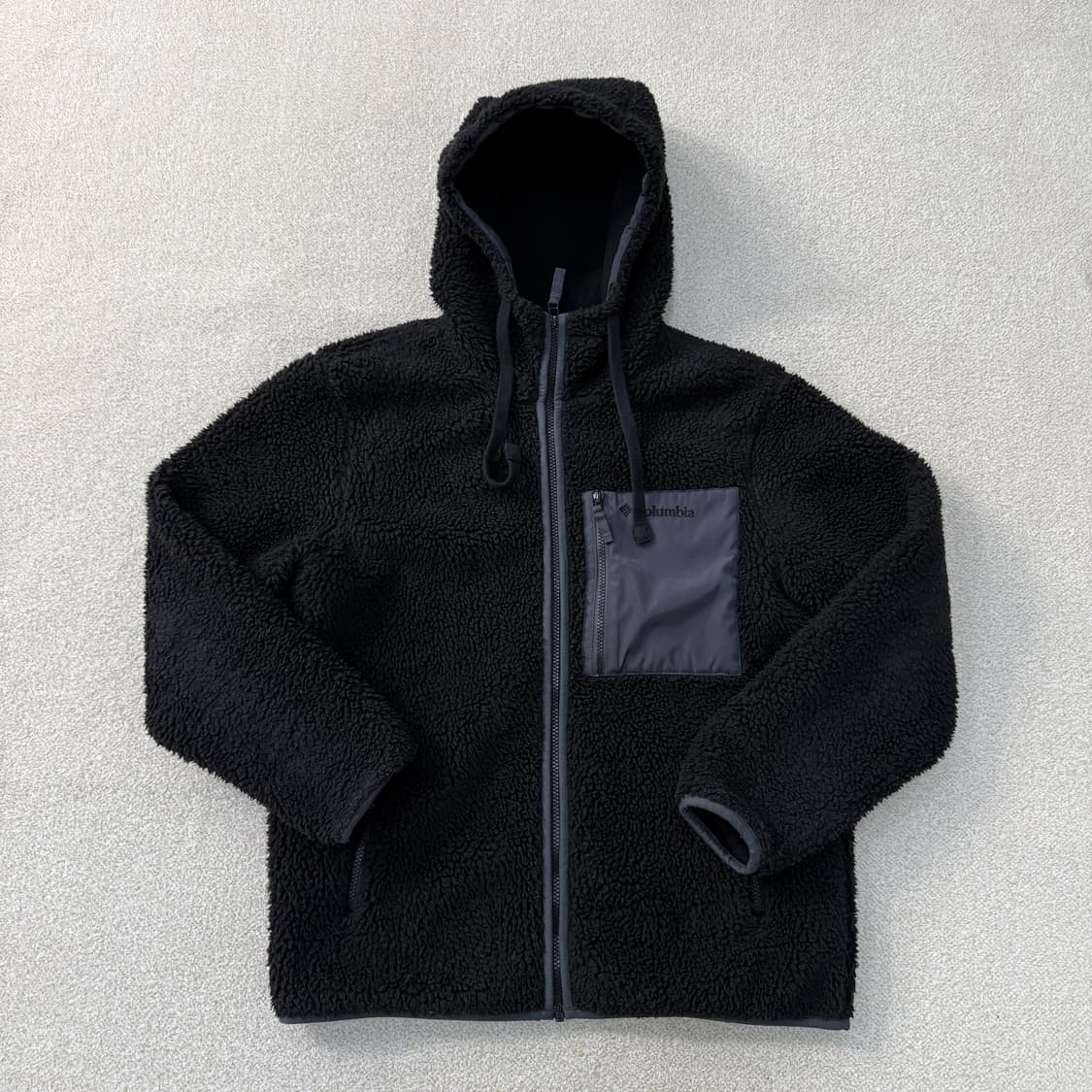 M 컬럼비아 플리스 후드집업 0213T1 상품이미지1