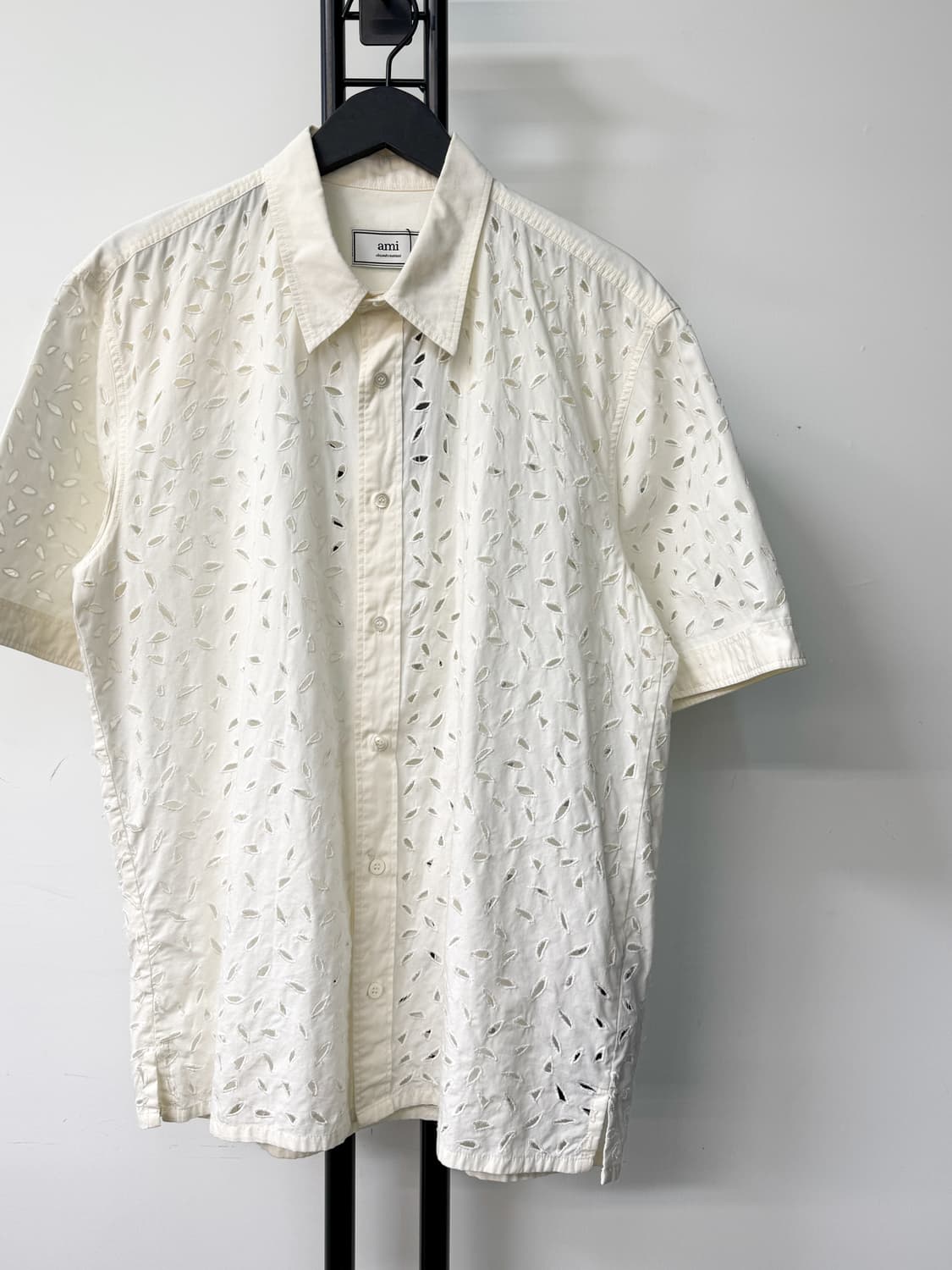 아미 엠브로이더드 하프 셔츠 상품이미지2